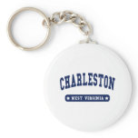Charleston West Virginia College Style tee shirts Keychains