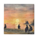 Charlestown Sunset Magnet by picklelillysdad Charlestown Sunset Magnet
