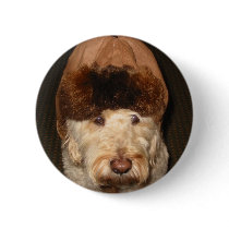 charley in  his beaver hat buttons