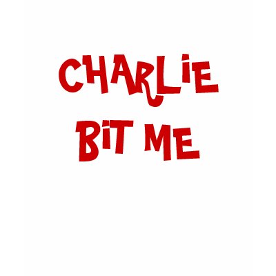 CHARLiE BiT ME T Shirt by DIVA516