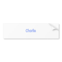 Charlie Bumper Sticker