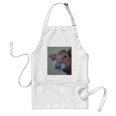 Charlie Cow Aprons by icetack