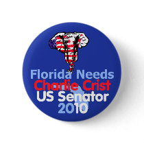 Charlie Crist 2010 Button
