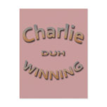 Charlie Duh Winning postcards