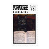 Charlie reading stamp