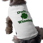 Charlie Sheen St. Patrick's Day Dog Clothes