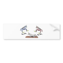 Charlie the Unicorn "Glub Glub" Bumper Sticker bumper stickers