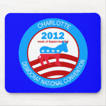 Charlotte 2012 Democrat Convention Mousepads