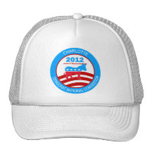 Charlotte 2012 Democrat Convention Trucker Hats