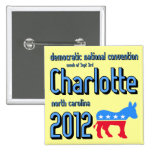 Charlotte 2012 pinback buttons