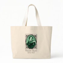 Charlotte Brontë Tote Bags