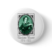 Charlotte Brontë Buttons