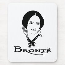 Charlotte Bronte mousepads by words_plus_paper Charlotte Bronte mousepads