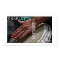 Charlotte Drum Circle Carts business cards