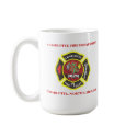 Charlotte Fire Department Station No. 20 mugs by motoryachtsoco Charlotte Fire Department Station No. 20 mugs