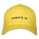 CHARLOTTE NC embroidered hats