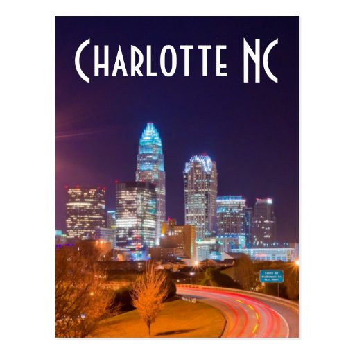 Charlotte NC Postcard Zazzle