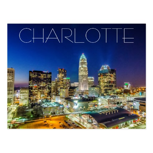 Charlotte NC Postcard Zazzle