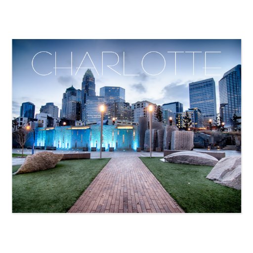 Charlotte NC Postcard Zazzle