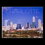 Charlotte NC postcards
