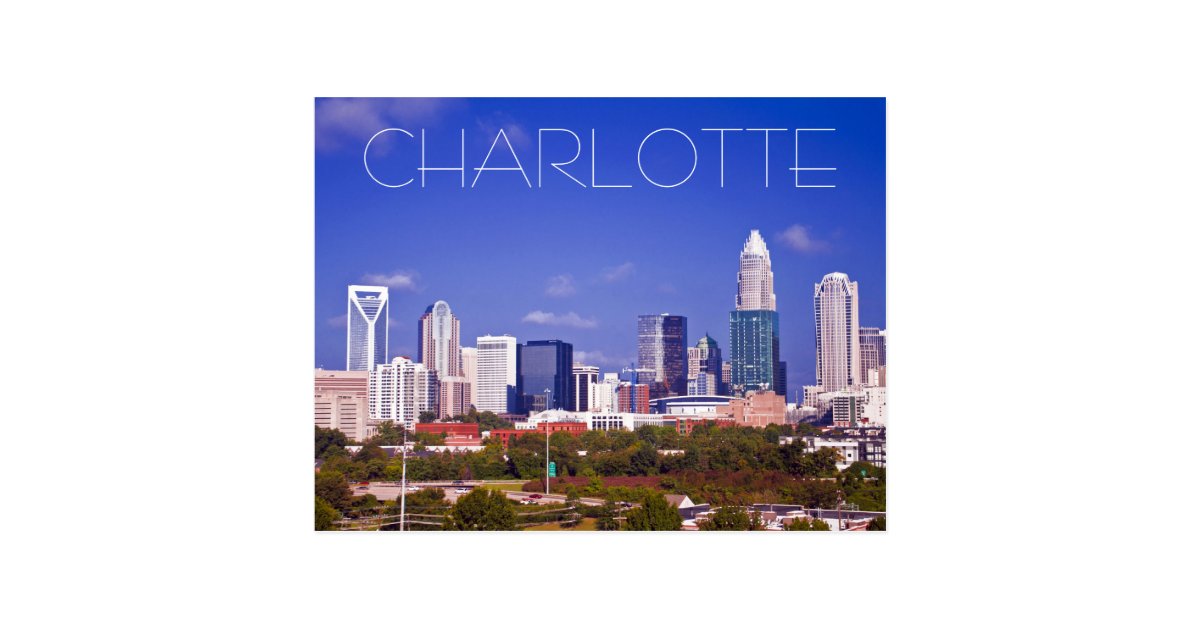 Charlotte NC Postcard Zazzle