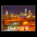 Charlotte NC postcards