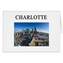 CHARLOTTE north carolaina Cards