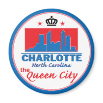 Charlotte North Carolina magnets