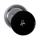 Charlotte Poe Signature Logo Pinback Button