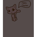 Charlotte The Kitten Speak t-shirts