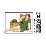 Charlotte Vane Army WWII Stamps