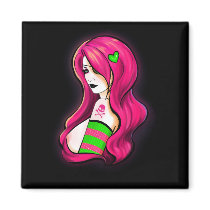 Charlotte Vane Black Magnet magnets