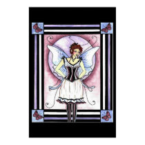 Charlotte - Victorian Fairy CARD posters