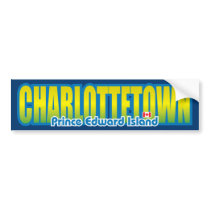 Charlottetown Bumper bumper stickers