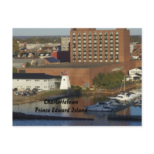 Charlottetown postcard