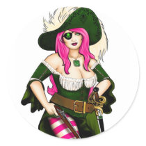 CharlotteVanePirate stickers