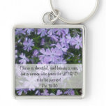 Charm is deceitful, and beauty is vain, but a woma keychains