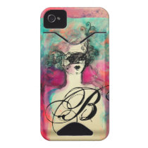 CHARM MONOGRAM IPHONE 4 ID CASE