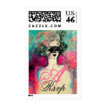 CHARM MONOGRAM ,Rsvp Stamp