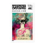 CHARM MONOGRAM ,Save The Date Stamps