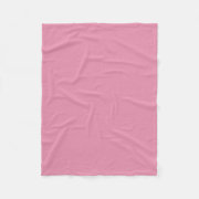 muted dirty altrose Charm soft light fleshy Pink Upscale rosy Solid Color Fleece Blanket