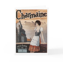 Charmaine Vintage Songbook Cover cards