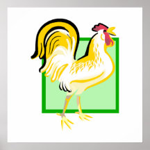 Charmer Chicken Posters