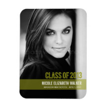 Charming Band Graduation Announcement Magnet