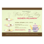 Charming Bridal Tea Party Invitation (mint)