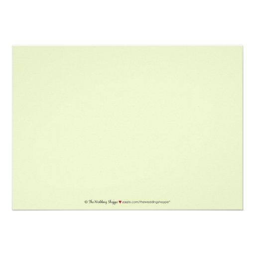 Charming Bridal Tea Party Invitation (mint)