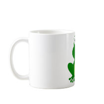 Charming cartoon frog coffee mugs