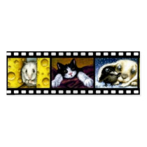 Charming critters bookmark (pack of 20) business cards by tanyabond Charming critters bookmark (pack of 20) business cards