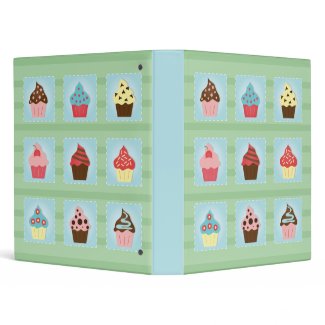 cute cupcakes scrapbook album