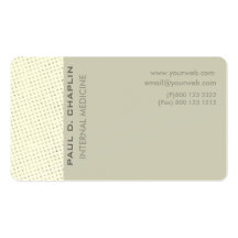 Charming Cutting Edge Soft Pale Colors Business Card